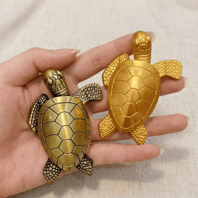 Turtle-Shaped Torch Lighter – Refillable Adjustable Flame Gas Lighter