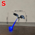🔥 HOT SALE 🐉| 3D Fire-Breathing Dragon LED Display – Fantasy Bookshelf Decor with Glowing Flame